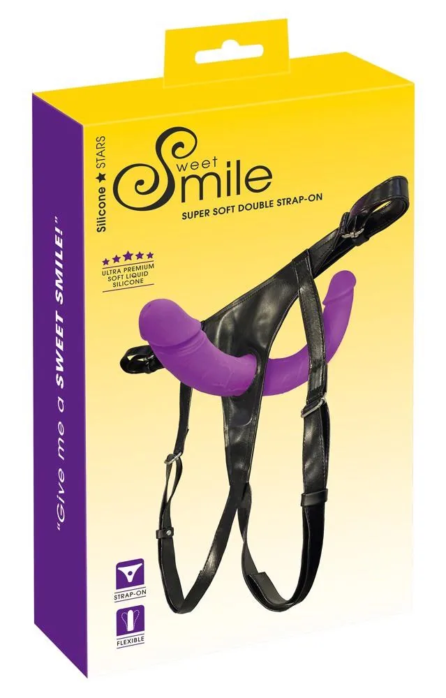 Sweet Smile Super Soft Double — Double Strap-On