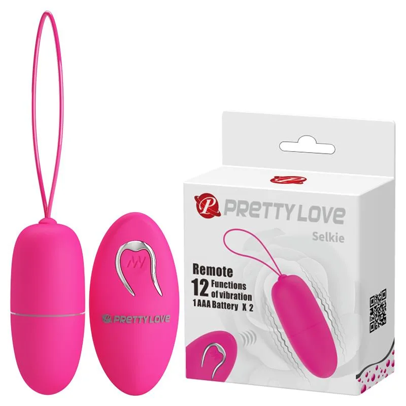 Pretty Love Selkie Wireless Vibrating Egg with Remote Control