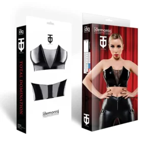 Demoniq TDGerda001 Black Mesh Top