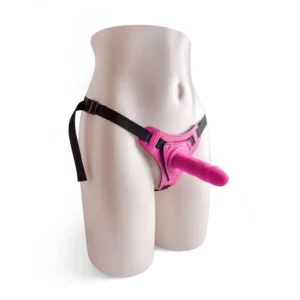 Toyz4lovers Pink Adjustable Strap-On with Realistic Dildo