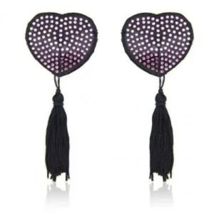 Toyz4lovers Heart Shine Nipple Tassels Pink