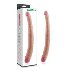 Lovetoy 14" Double Dildo, Flexible PVC