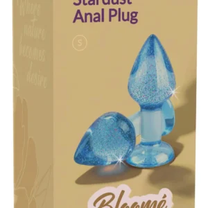 Bloomé by TOYJOY Stardust Anal Plug Small – Handcrafted Epoxy Resin Anal Plug with Star Dust Effect
