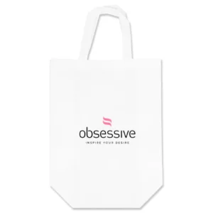 Obsessive POS Torba Shopping Bag, Durable Plastic, Spacious Design