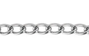 ZADO Metal Chain - 15 cm Metal Chain with Carabiners