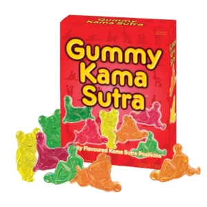 Spencer & Fleetwood Kamasutra Gummy Candies – Fruit-Flavored Novelty Gummies, 120 g