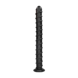 Ouch! Pole of Power XL Spiral Anal Plug with Suction Base