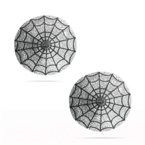 Lovetoy Reusable Glittering Spider Nipple Pasties