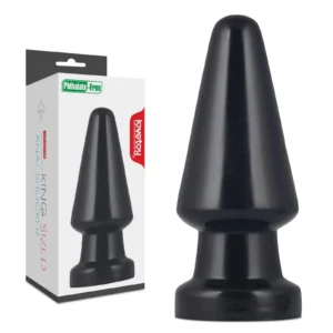 LoveToy 7" King Sized Anal Shocker - Extra Thick Anal Plug in Phthalate-Free PVC