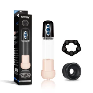 Maximizer Worx Elite Rechargeable Penis Pump with 5 Suction Modes