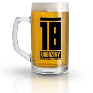House of Mugs Funny Beer Glass Tankard 500 ml – 18th Birthday