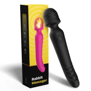 B-Series Joy Mission Black Rechargeable Vibrator