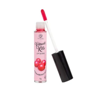 Secret Play Vibrant Kiss Strawberry Gum Vibrating Lip Gloss