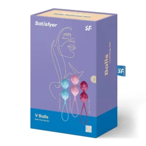 Satisfyer C03 Double Love Balls Training Set, 3-Piece Large