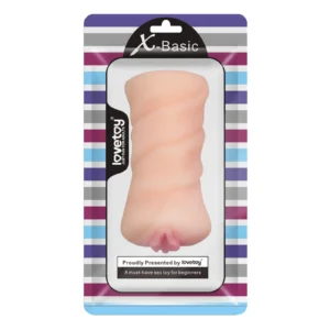 Lovetoy X-Basic Pocket Pussy – TPE Masturbator, 13 cm