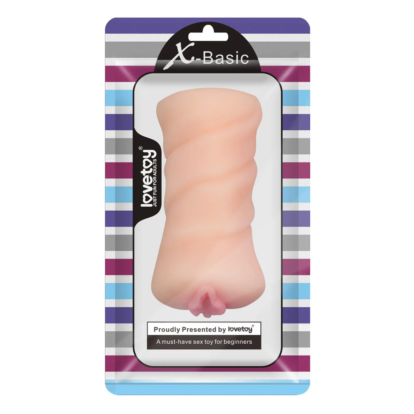 Lovetoy X-Basic Pocket Pussy – TPE Masturbator, 13 cm