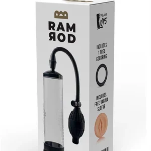 Dream Toys RAMROD CLASSIC Manual Vacuum Pump with Masturbator Sleeve