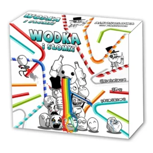 Grammi Vodka and Straws Adult Drinking Board Game