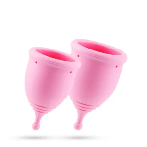 Crushious Minerva S + L Menstrual Cups with Pouch
