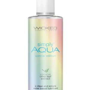 Wicked Sensual Care Simply Aqua Special Edition — Water-Based Lubricant, 120 ml