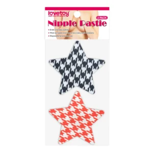 Lovetoy Stars Nipple Pasties (2 Pack) – Self-Adhesive Star Pasties