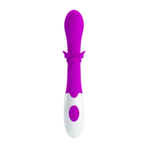 Pretty Love Butterfly Kiss Dual-Stimulation Vibrator with 30 Vibration Functions