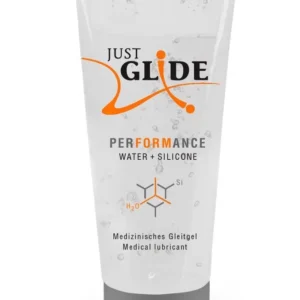 Just Glide Performance — Water-Based Lubricant with Silicone, 200 ml