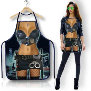 Grammi Fartuszek 147PW Police Woman Apron
