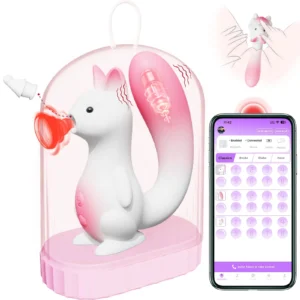 B - Series Fox Squirrel Smart Tail App-Controlled Vibrator