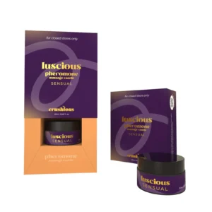 Crushious Luscious Massage Candle with Pheromones, 20 ml