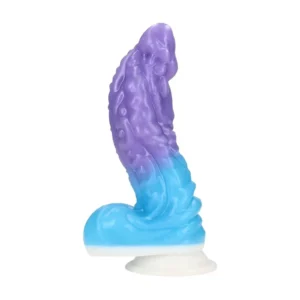 Fiction Cocks Galactic Hydra Silicone Dildo – Purple/Blue