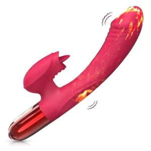 B - Series Fox Silicone Vibrator with Heating and 10 Vibration Modes