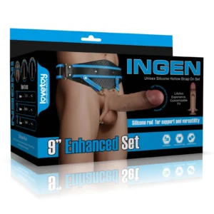 Lovetoy Strap-On Harness Set with 21.4 cm Dildo, Soft TPE