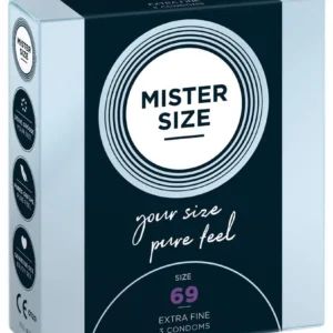 MISTER SIZE 69 mm — ultra-thin condoms, 3 pcs.