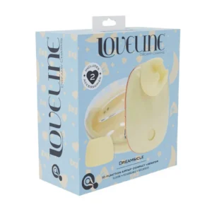 Loveline Dreamsicle Compact AirTap Dual-Function Vibrator – Yellow