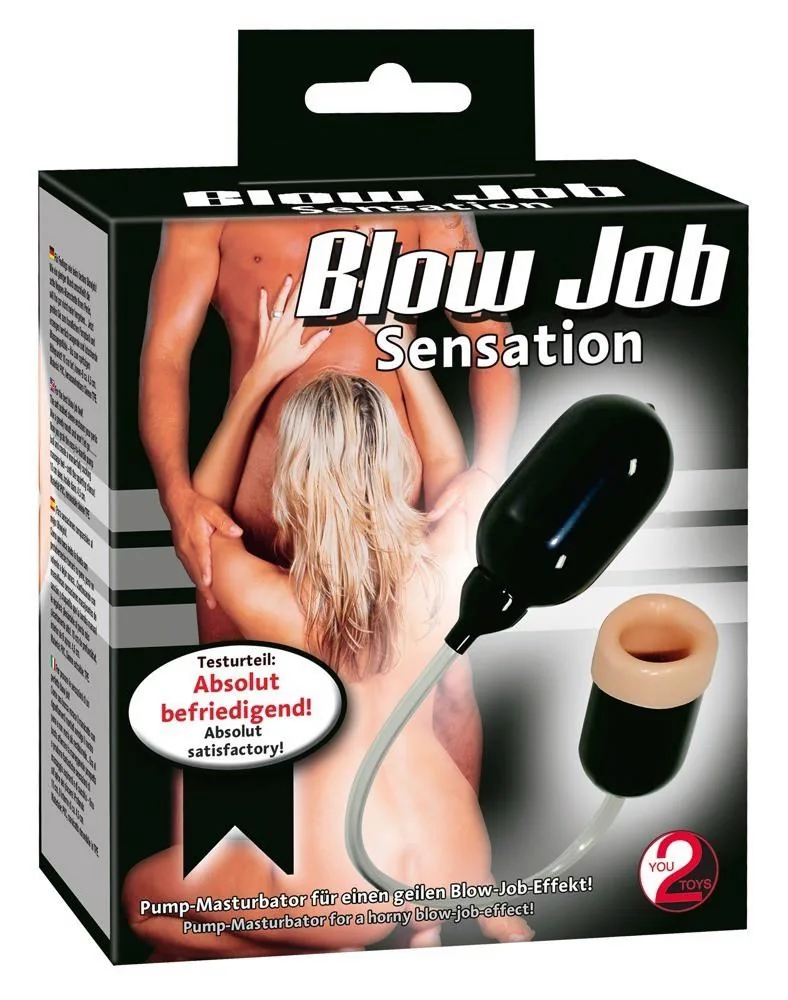 You2Toys Blow Job Sensation — Masturbator with Pump