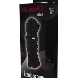 Dream Toys Blaze Deluxe — Bondage Rope 5 m, Black
