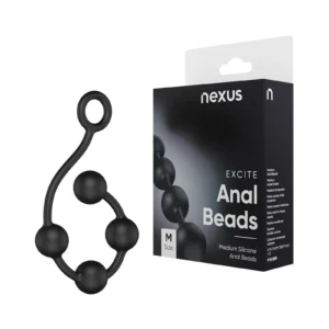 Nexus Excite Medium Silicone Anal Beads