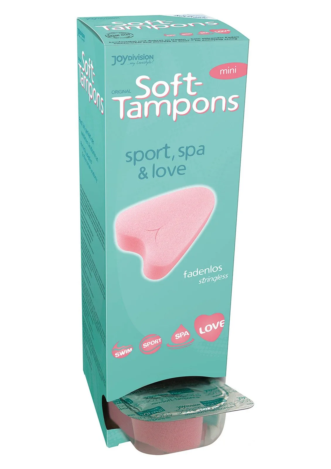JoyDivision Soft-Tampons Mini, Box of 10