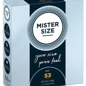 MISTER SIZE 53 mm — set of 3 condoms