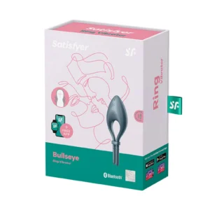 Satisfyer Bullseye Connect App Dark Blue Vibrating Cock Ring