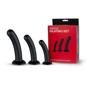 Nexus Dilator Set - Silicone Anal Dildo Set (S, M, L)