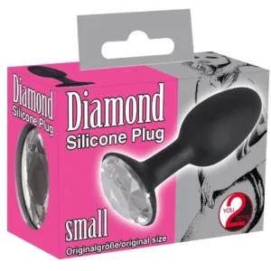 You2Toys Butt Plug Diamond S — Silicone and Acrylic Anal Plug