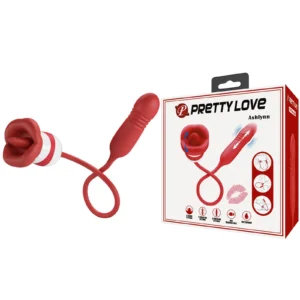 Pretty Love Ashlynn Oral-Shaped Clitoral Stimulator