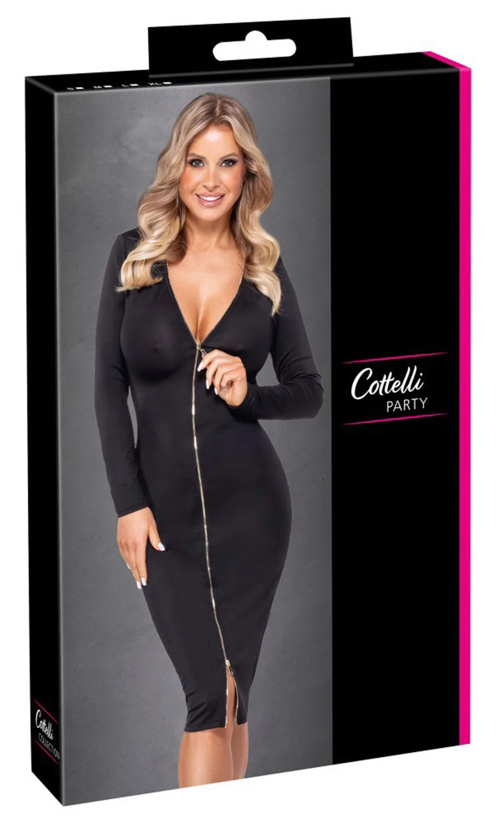 Cottelli PARTY Dress Zip M Luxe Erotic Set