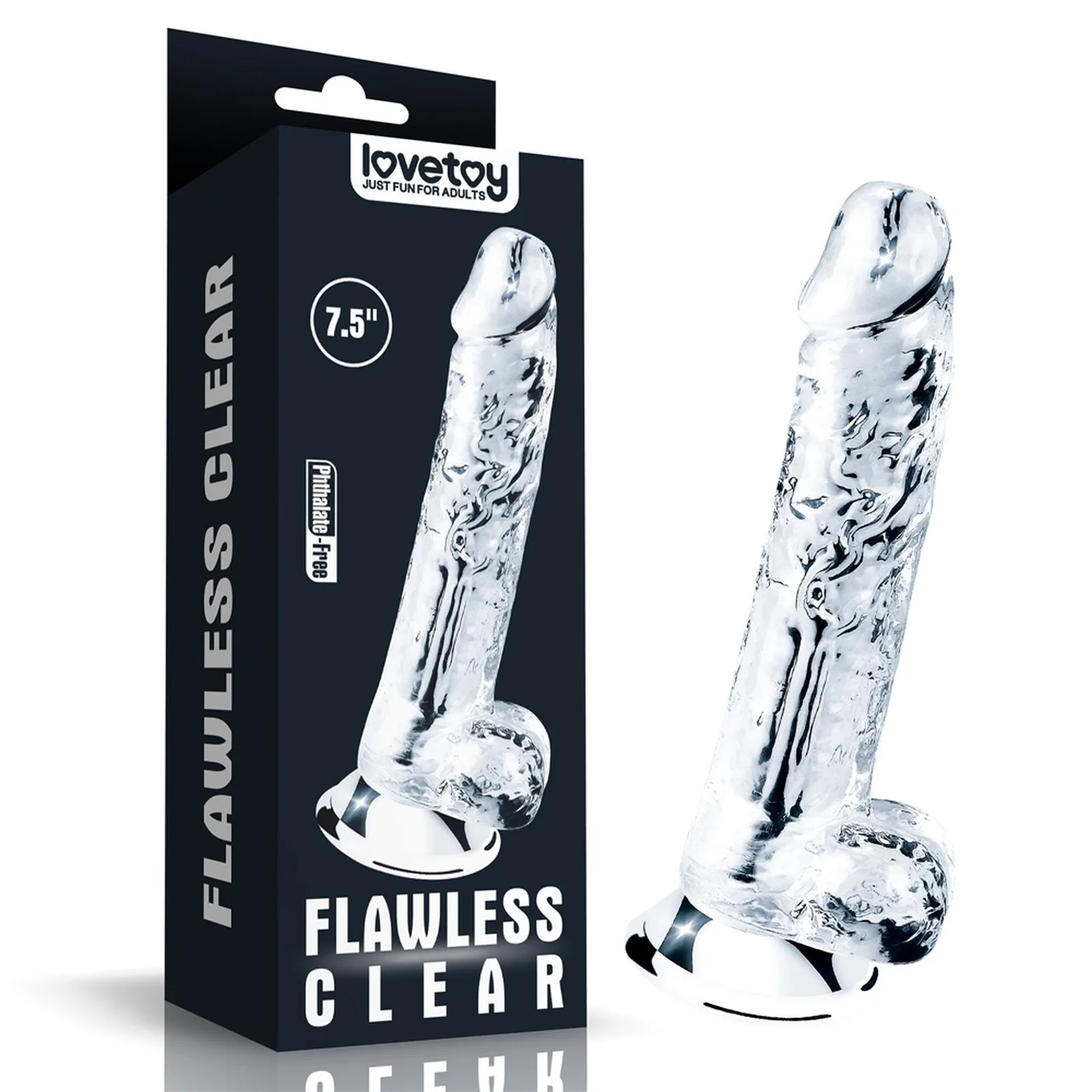 Lovetoy Clear Dildo 7.5''