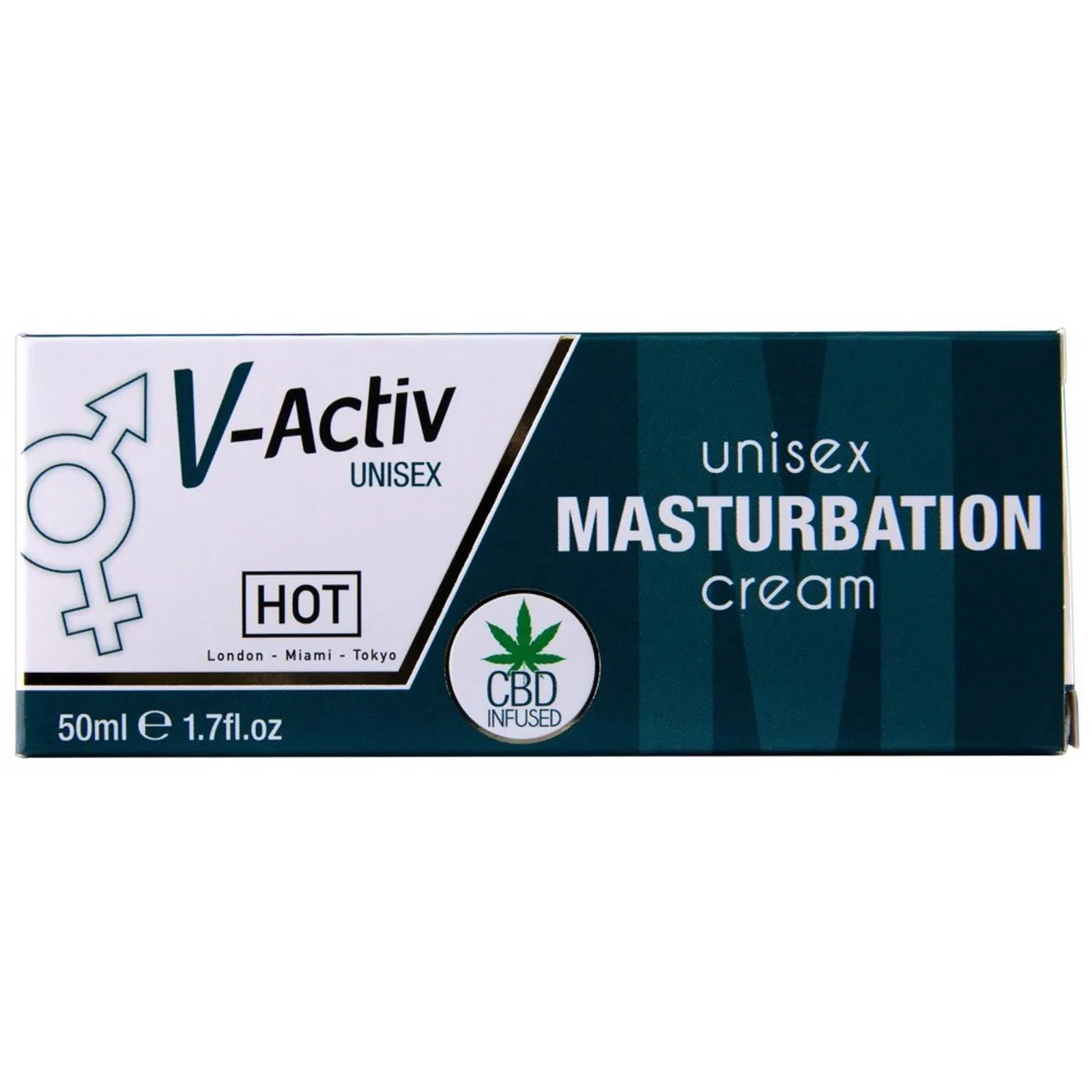 HOT V-Activ CBD Unisex Masturbation Cream 50 ml