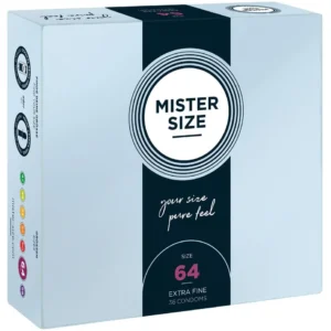 MISTER SIZE 64 — Ultra-Thin Condoms, 36 pcs.