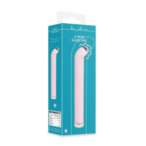 Loveline G-Spot Glass Vibe Pink Glass G-Spot Vibrator