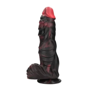 Fiction Cocks Infernal Demon Silicone Fantasy Dildo – Red/Black